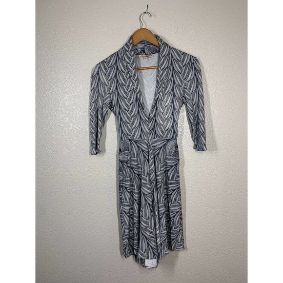 Mara Hoffman Woven Silk Tie Waist Dress - Picture 1 of 5